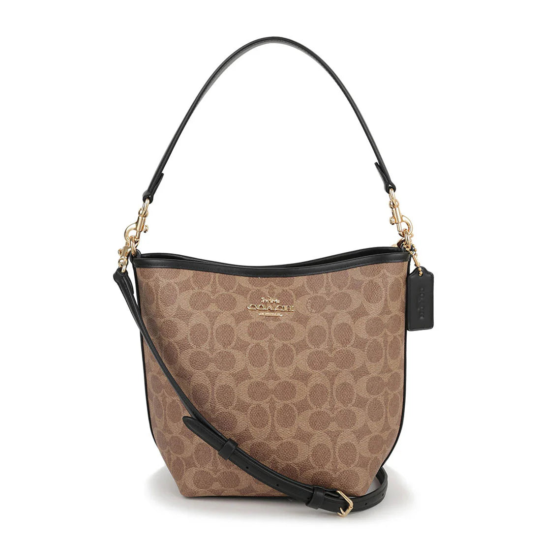 City Large Bucket Bag in Signature Canvas