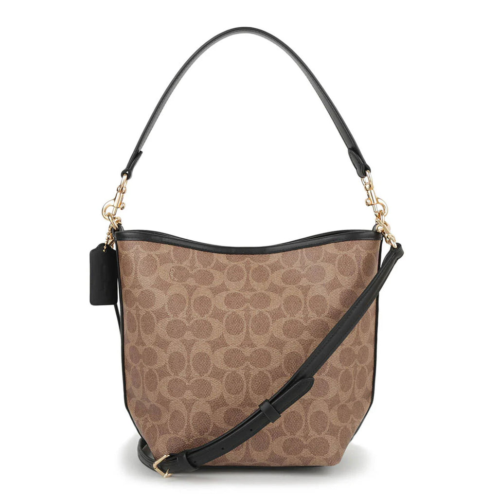 City Large Bucket Bag in Signature Canvas