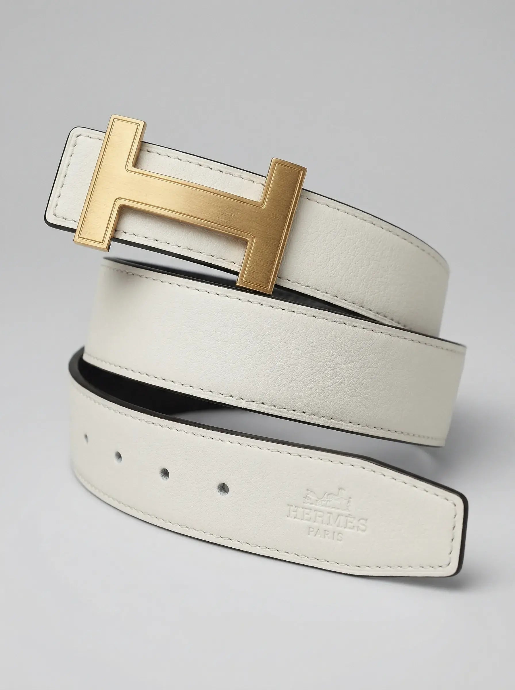 Buckle Belt – Blanc