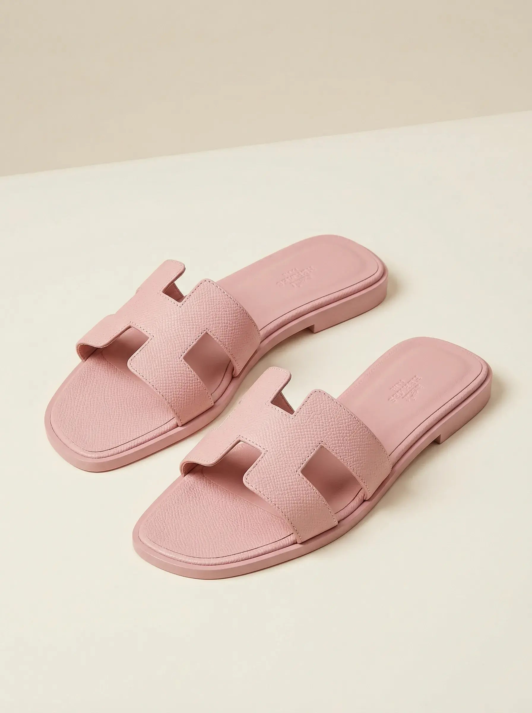 Orian Slide Sandals – Blush Pink