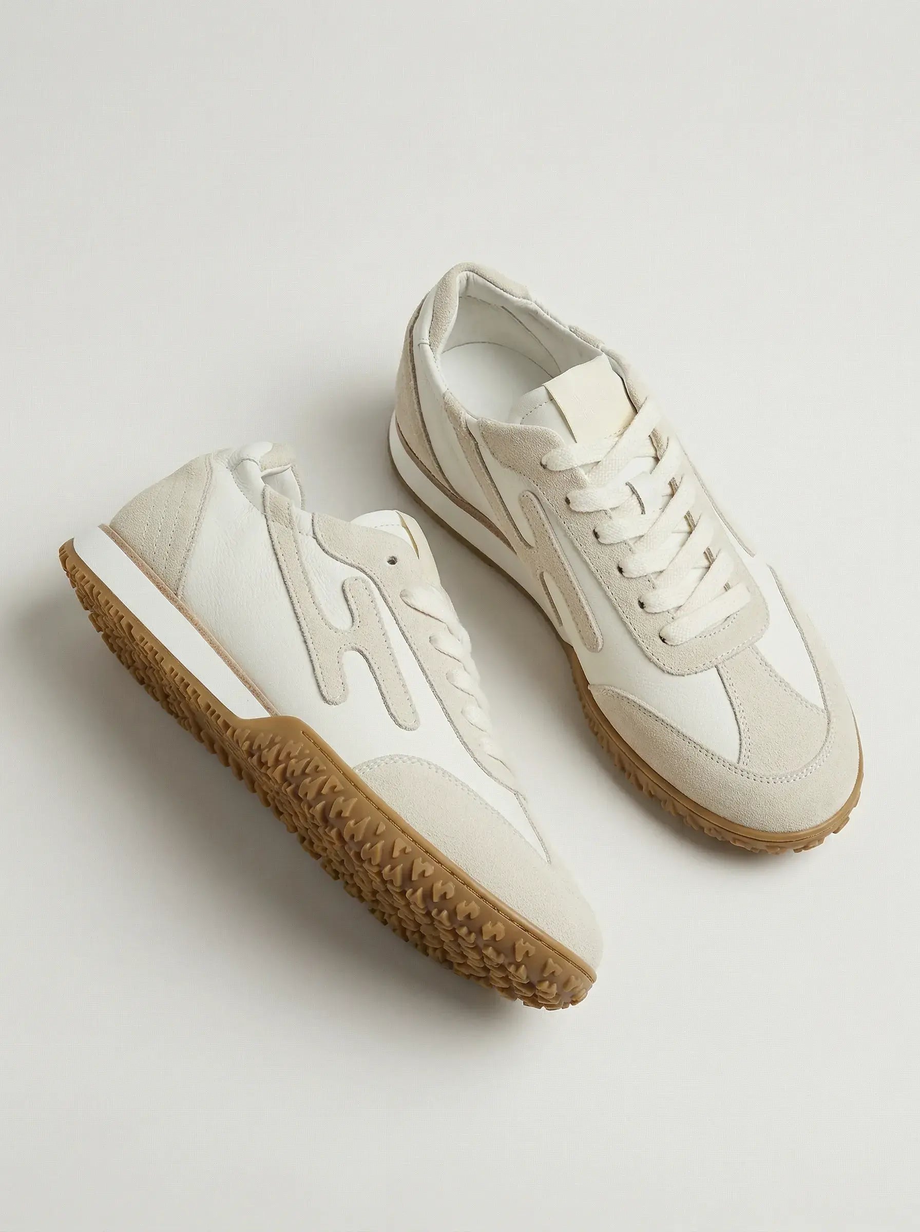 Orin Heritage Trainer – Ivory & Suede