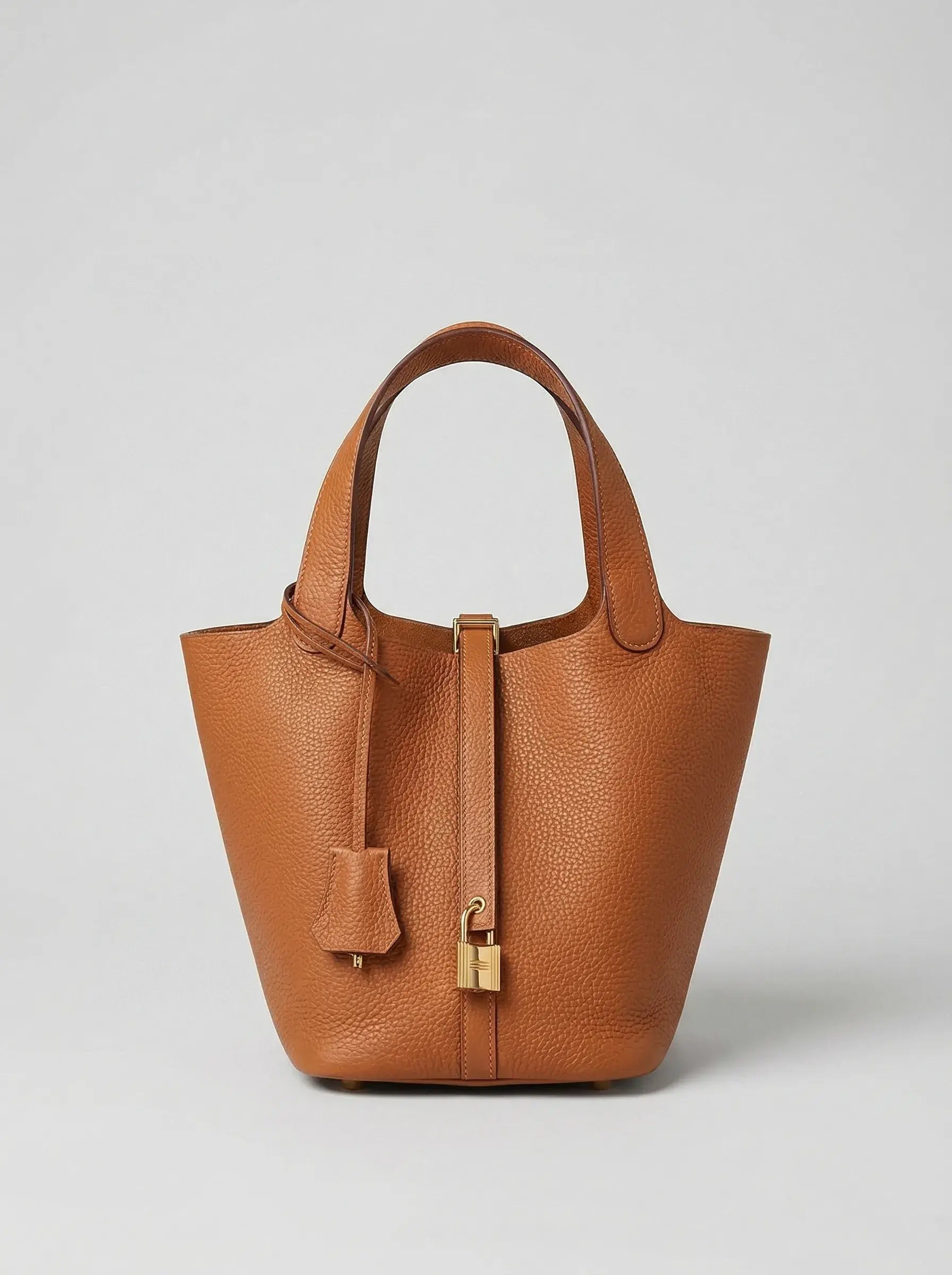 Picotin Lock Bucket Bag – Cognac