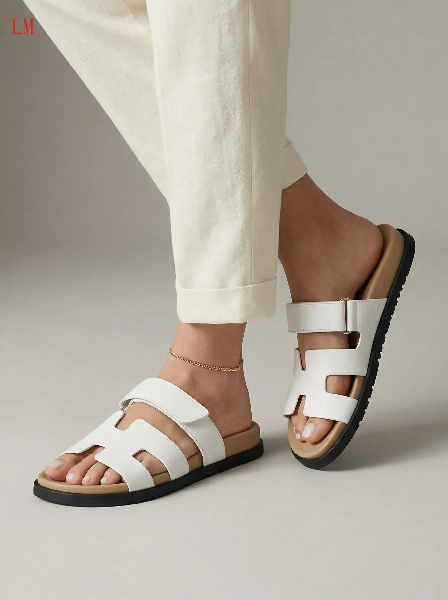 Chypre Sandal – Blanc