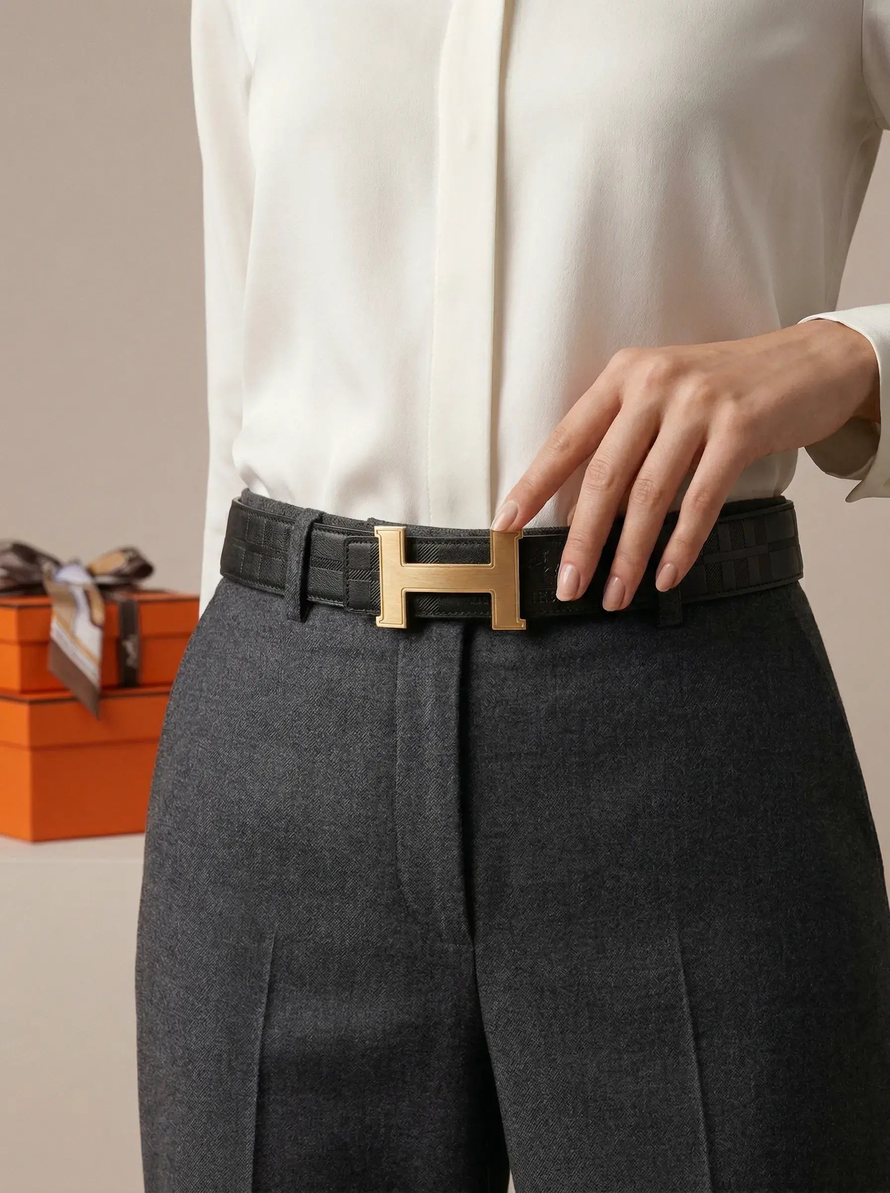 Buckle Belt – Noir