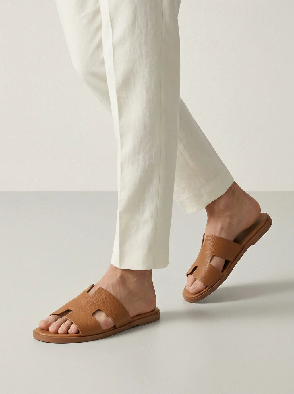 Men’s Classic Slide Sandals – Gold