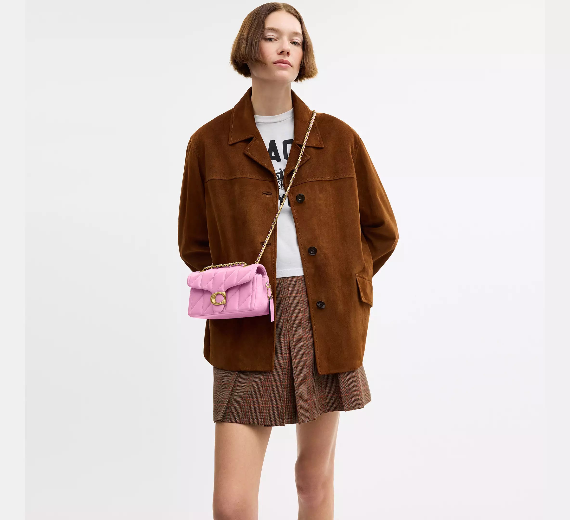 Tabby Shoulder Bag 20 With Pillow Quilting