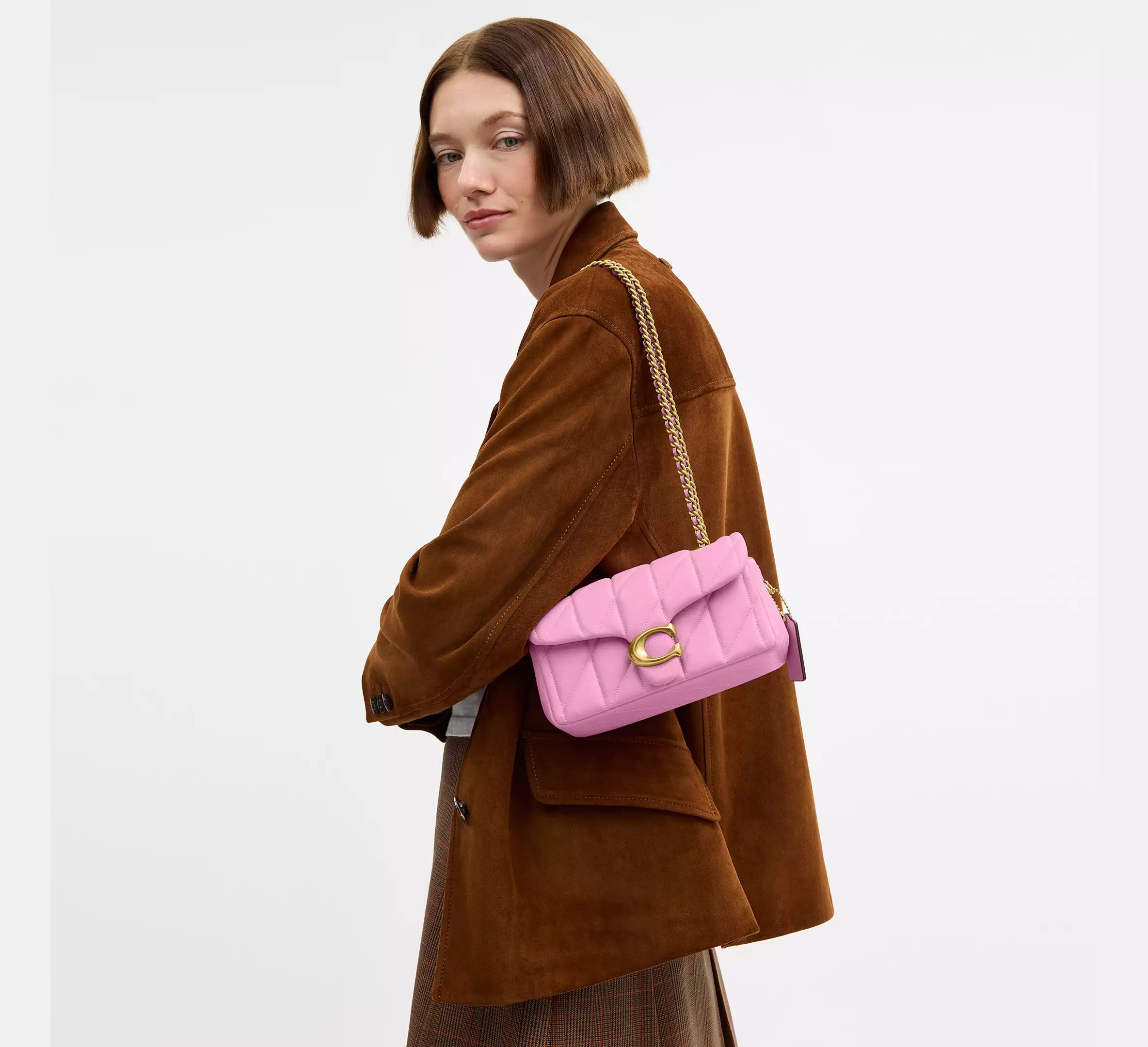 Tabby Shoulder Bag 20 With Pillow Quilting