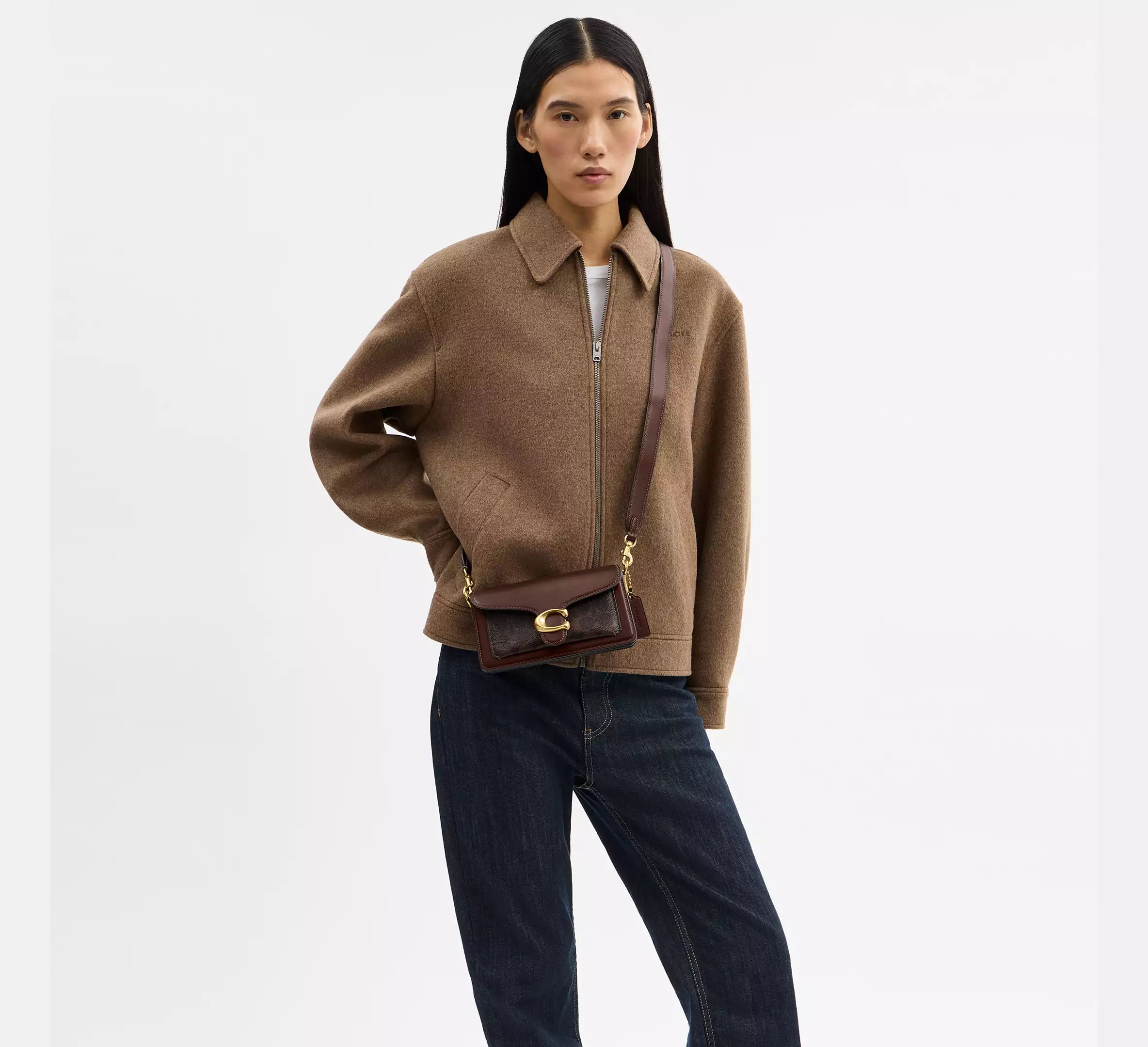 Tabby Shoulder Bag 20 In Signature Canvas